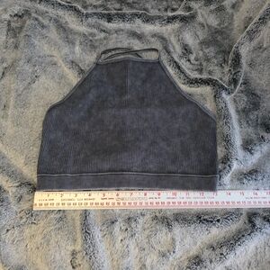 Zenana Outfitters Black Crop Top